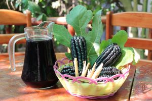 Chicha morada, refresco típico de Perú.