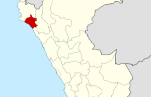 Ubicación del Departamento de Lambayeque