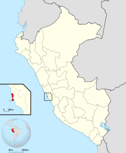 Ubicación de la Provincia Constitucional del Callao