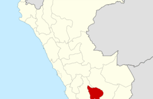 Ubicación del Departamento de Apurímac