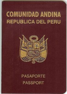 Pasaporte Peruano