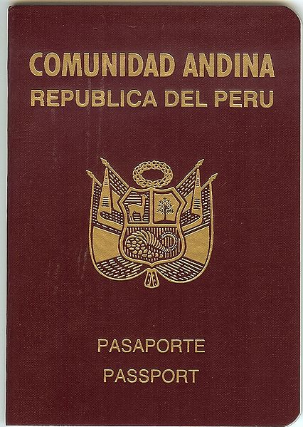 Visas para ingresar a perú