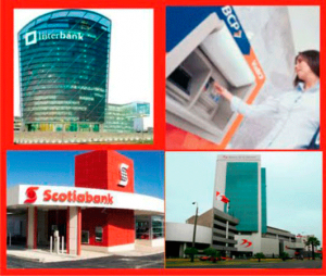 Principales agencias bancarias en el Perú