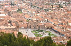 Vista panorámica de Cusco