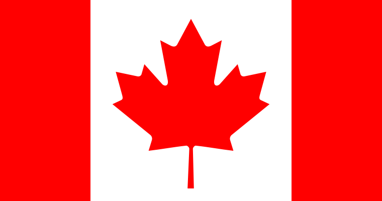 Bandera de Canadá