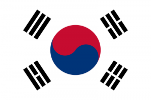 Bandera de Corea del Sur