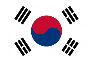 Bandera de Corea del Sur