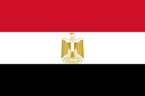 Bandera de Egipto