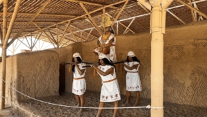 Recreación Procesión Ritual en la Huaca de la Luna Un Mural Moche